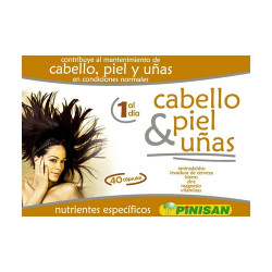 Cabello piel y uñas 40caps.